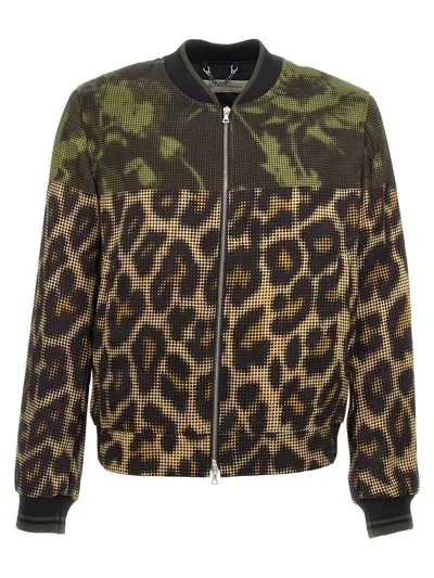 Dries Van Noten Vanny Bomber Jacket In Multicolor