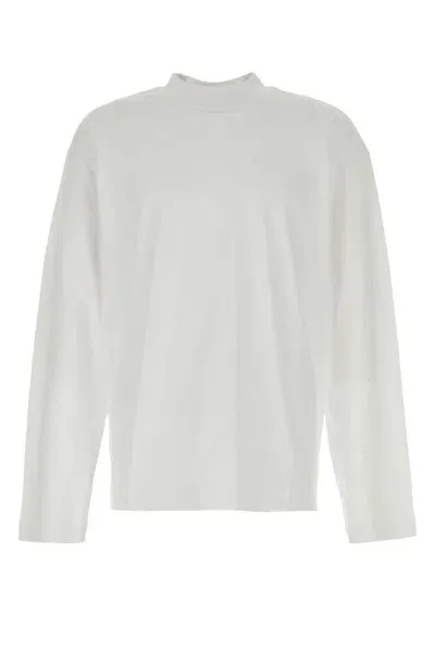 Dries Van Noten White Cotton Oversize Heger T-shirt