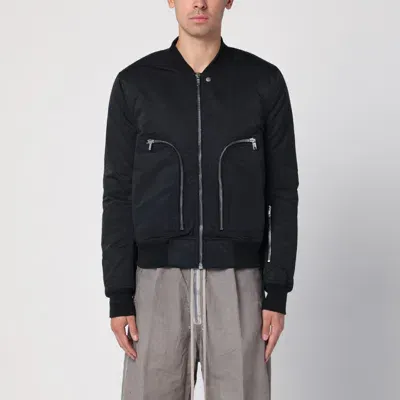 Drkshdw Bauhaus Flight Black Bomber Jacket