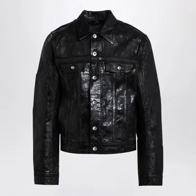 Drkshdw Black Denim Trucker Jacket