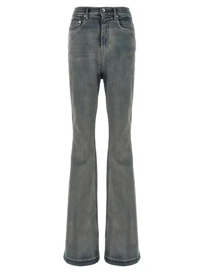 Drkshdw 'bolan Bootcut' Jeans In Light Blue