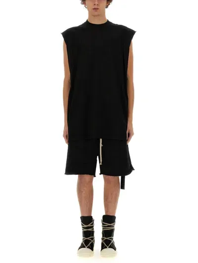 Drkshdw Tarp T T-shirt In Black Cotton