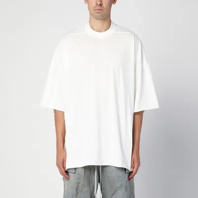 Drkshdw Crew-neck Cotton Milk T-shirt In White