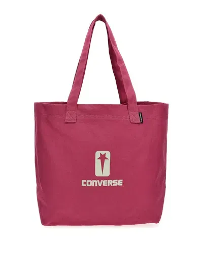 Drkshdw Drkshw X Converse Shopping Shopper In Fuchsia