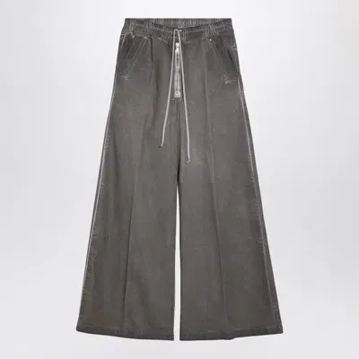 Drkshdw Geth Belas Grey Cotton Trousers In Gray