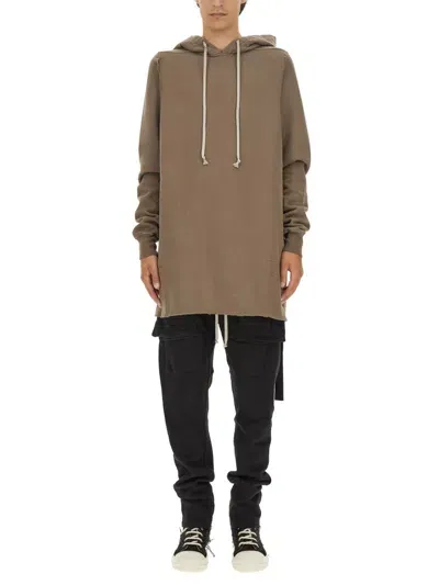 Drkshdw Hoodie In Beige