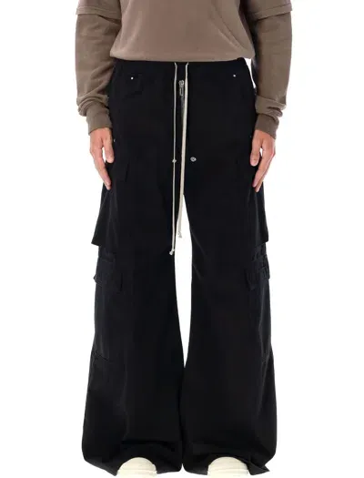 Drkshdw Jumbo Bela Double Cargo Pants In Black