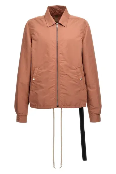 Drkshdw Zipfront Jacket In Pink