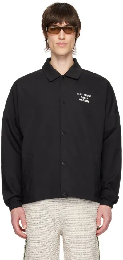 Drôle De Monsieur La Vestenfpm Jacket In Black