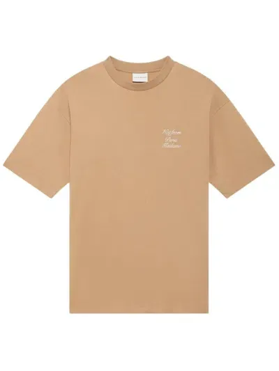 Drôle De Monsieur Not From Paris Madame T-shirt In Brown