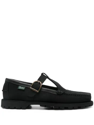 Drôle De Monsieur X Paraboot La Babord Loafers In Black