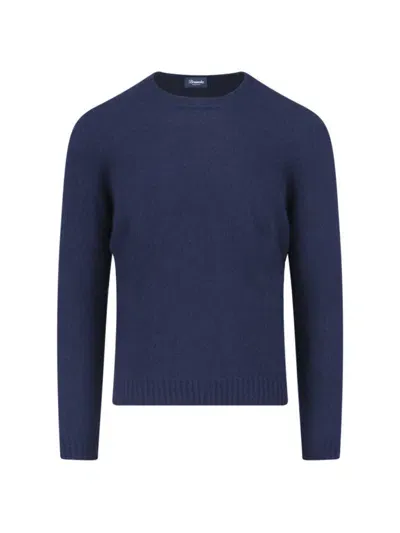 Drumohr - Classic Sweater In Blue