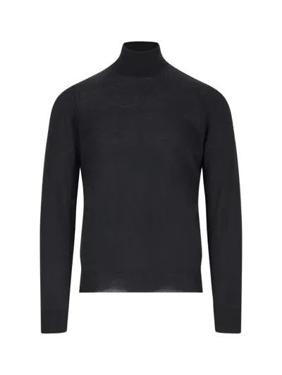 Drumohr - Classic Turtleneck In Black