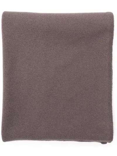 Drumohr Cashmere Scarf In Grey