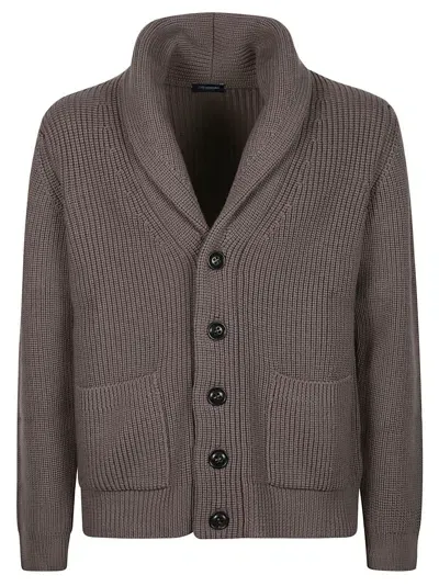 Drumohr Pannocchi Cardigan In Grey