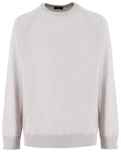 Drumohr Sweatshirt In White