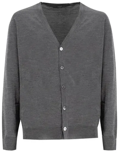 Drumohr Cardigan In Grey