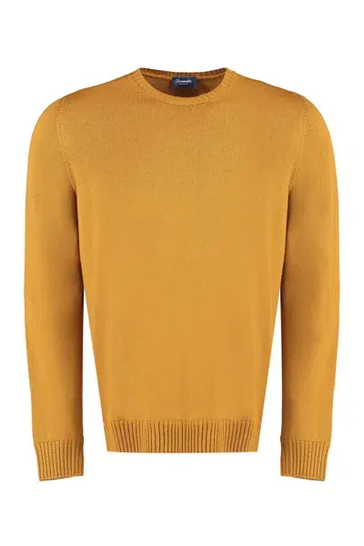 Drumohr Wool Pullover In Camel