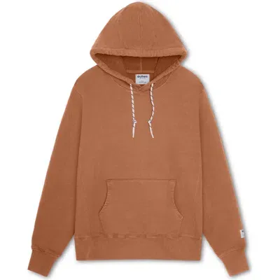 Druthers Nyc Organic Cotton 685 Gsm French Terry Hooded Sweatshirt In Hazel