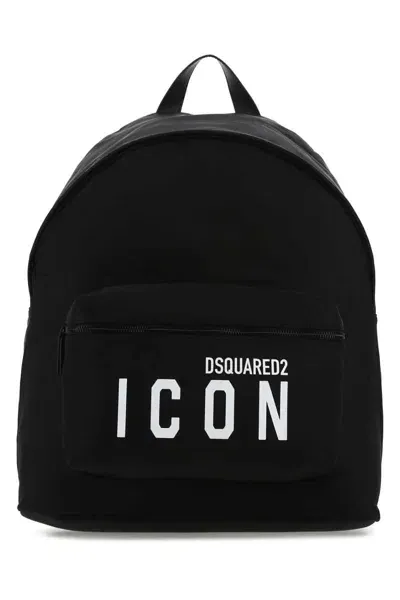 Dsquared2 Backpacks In Black