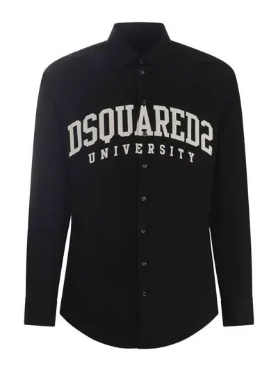 Dsquared2 Cotton T-shirt In Black