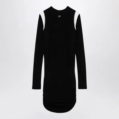 Dsquared2 Mini Dress With Cut-out In Black