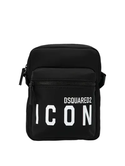 Dsquared2 Bolsa Bandolera - Icon In Negro