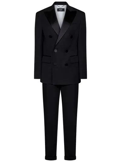 Dsquared2 Boston Suit In Black