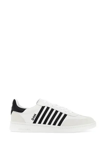 Dsquared2 Boxer Sneakers In White