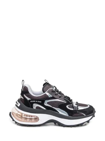 Dsquared2 Bubble Sneaker In Schwarz