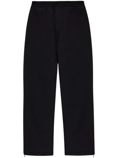 Dsquared2 Burbs Cotton Track Pants In Black