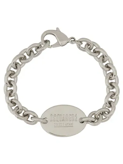 Dsquared2 Chain Bracelet In Silver