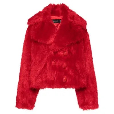 Dsquared2 Coats & Jackets In Red