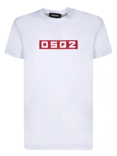 Dsquared2 Cool Fit White/red T-shirt