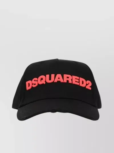 Dsquared2 Logo Baseball Cap In Black