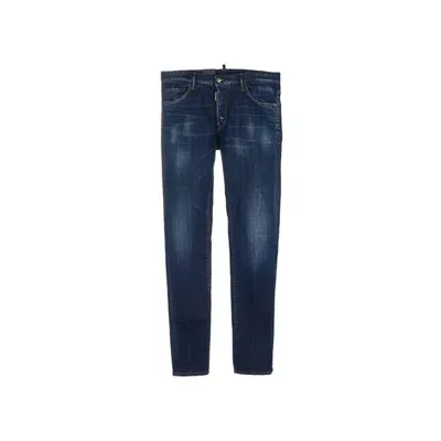 Dsquared2 Cotton Denim Jeans In Blue