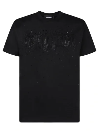 Dsquared2 Cotton T-shirt In Black