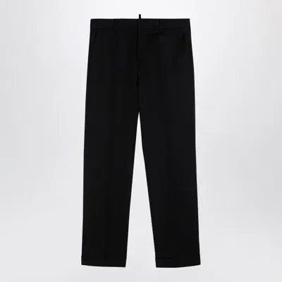 Dsquared2 Dean Straight Trousers In Black