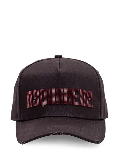 Dsquared2 Baseball Hat In Black