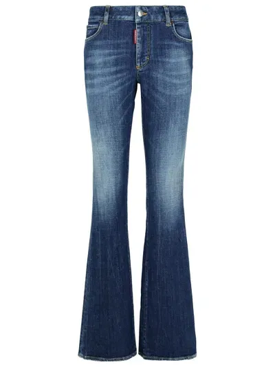 Dsquared2 'flare' Navy Denim Jeans