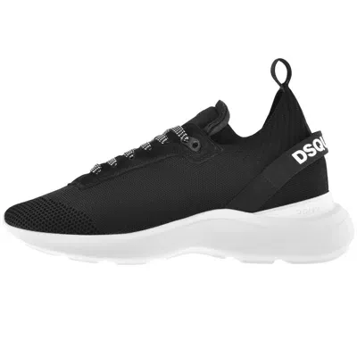 Dsquared2 Fly Low Top Sneakers In Black