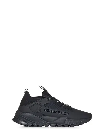 Dsquared2 Panelled Chunky Sneakers In Black