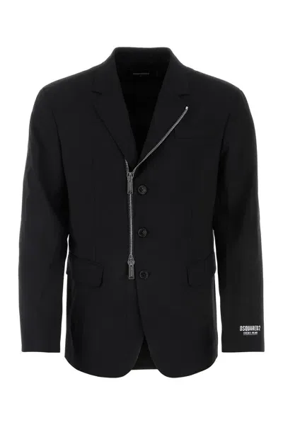 Dsquared2 Giacca-48 Nd Dsquared Male In Black