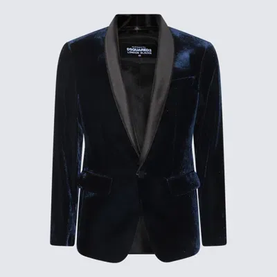 Dsquared2 Giacche Blue In Azul