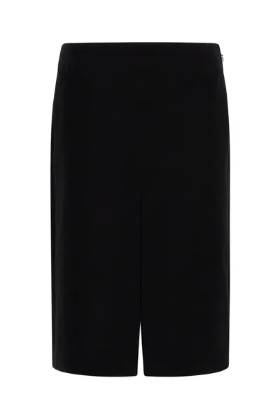 Dsquared2 Slit-detail Pencil Skirt In Black