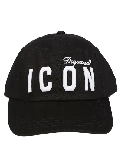 Dsquared2 Icon Baseball Cap In Dark Blue