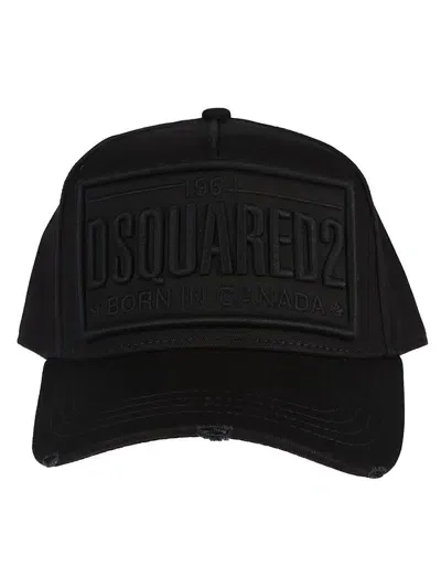 Dsquared2 Hat In Black