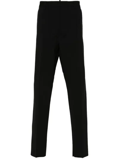 Dsquared2 Headquarters Trousers In Black