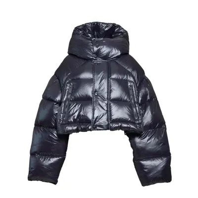 Dsquared2 Hooded Padded Jacket In Black