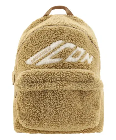 Dsquared2 Backpack In Natural/tan